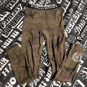 Ladies Chrome Hearts Camo Leggings Size S